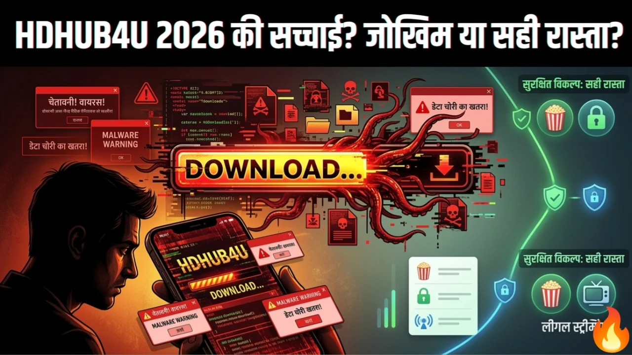 HDhub4u 2026: क्या यहाँ से नई Bollywood Movies डाउनलोड करना सुरक्षित है?